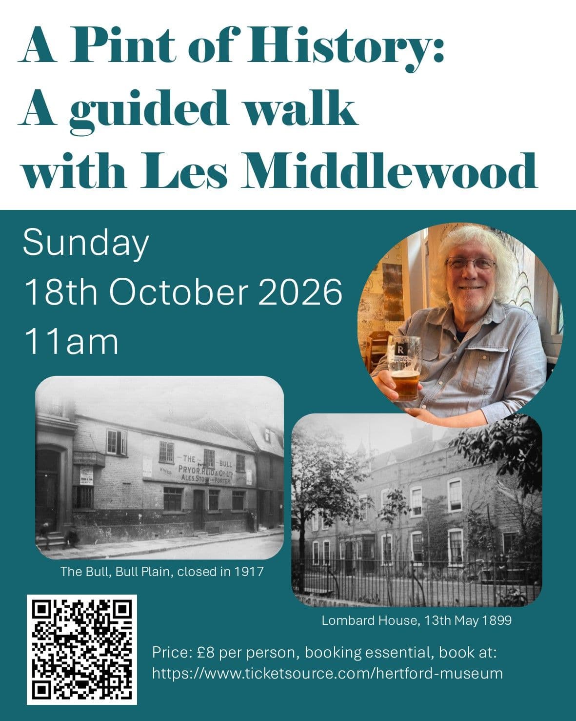 A Pint of History: A guided walk with Les Middlewood