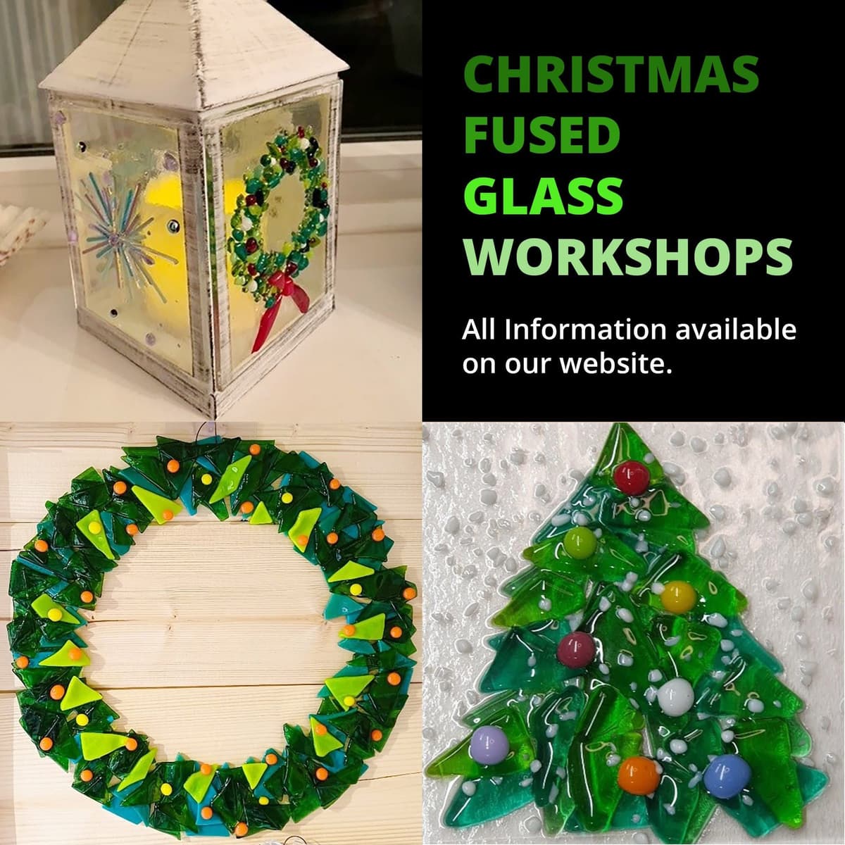 Fused glass lantern workshop Copy