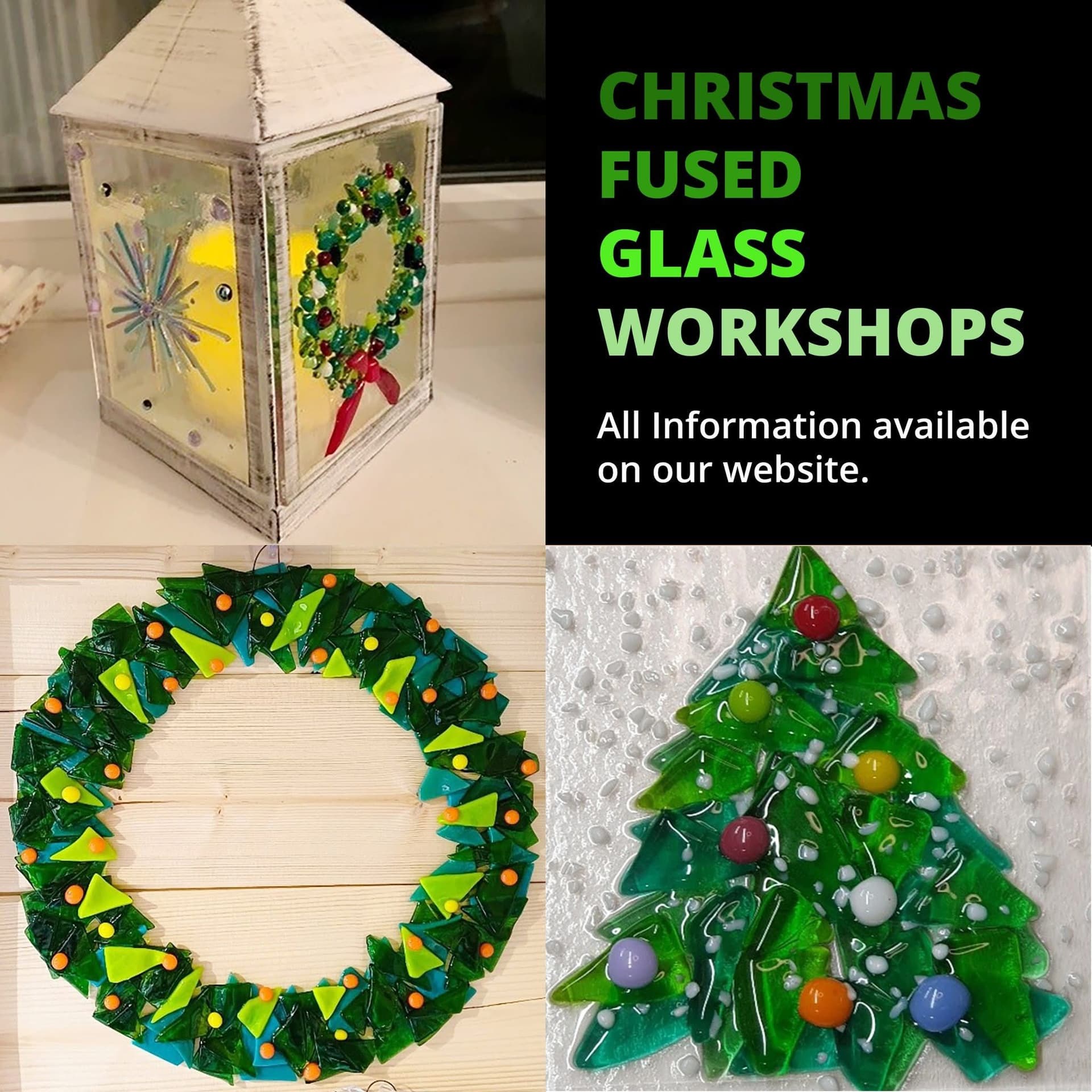 Fused glass lantern workshop Copy