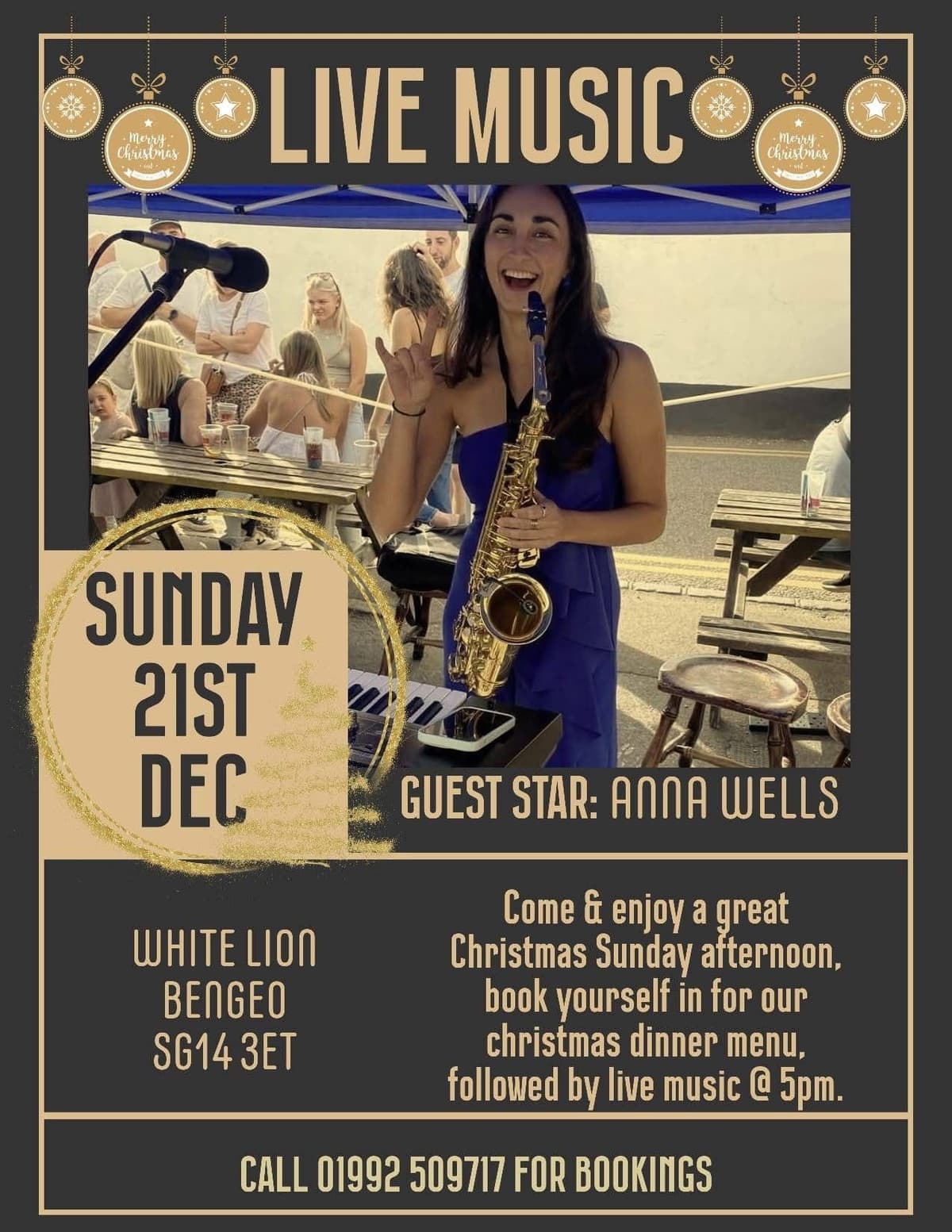 Live Music at White Horse - Featuring Anna Wells
