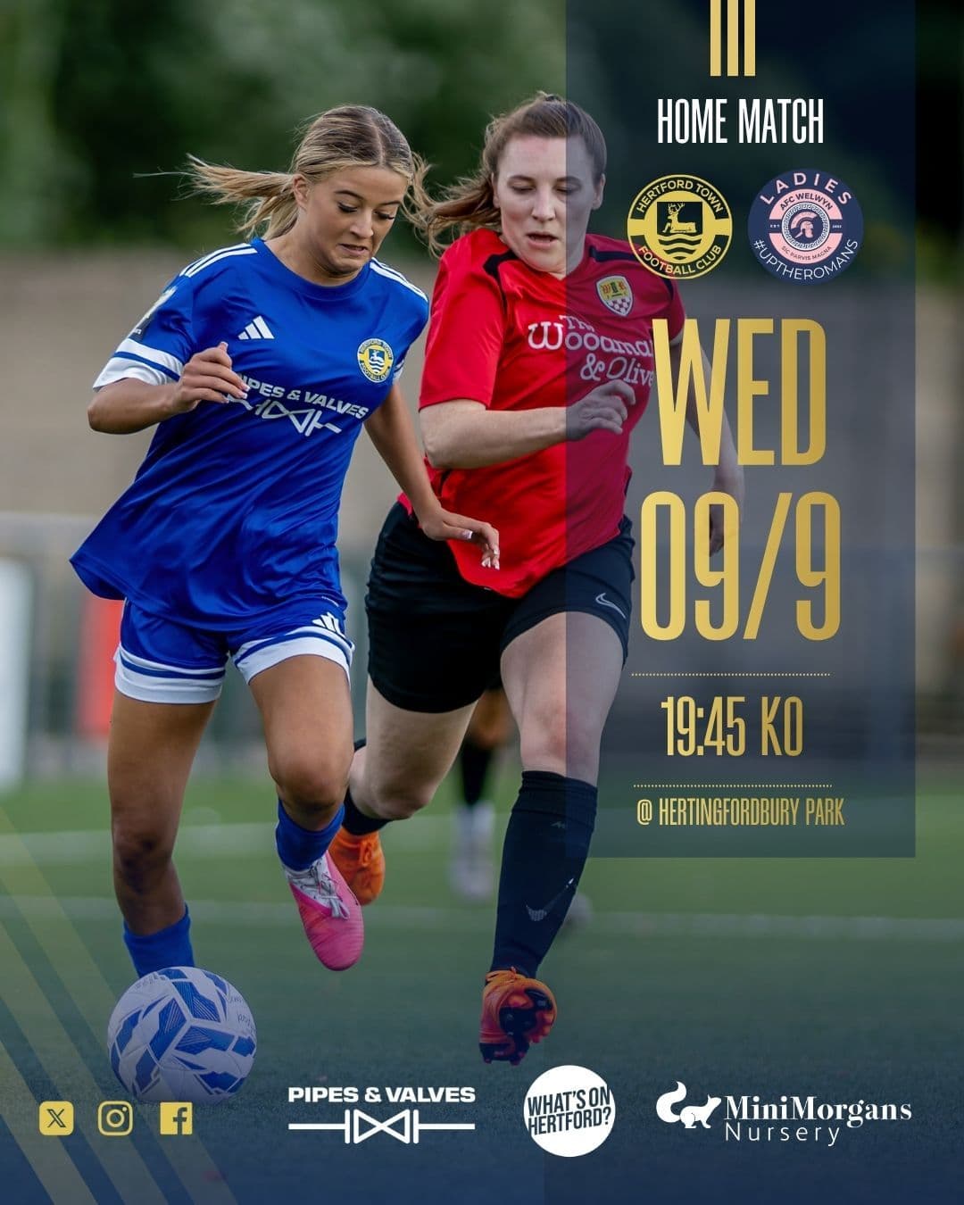 Hertford Town v AFC Welwyn