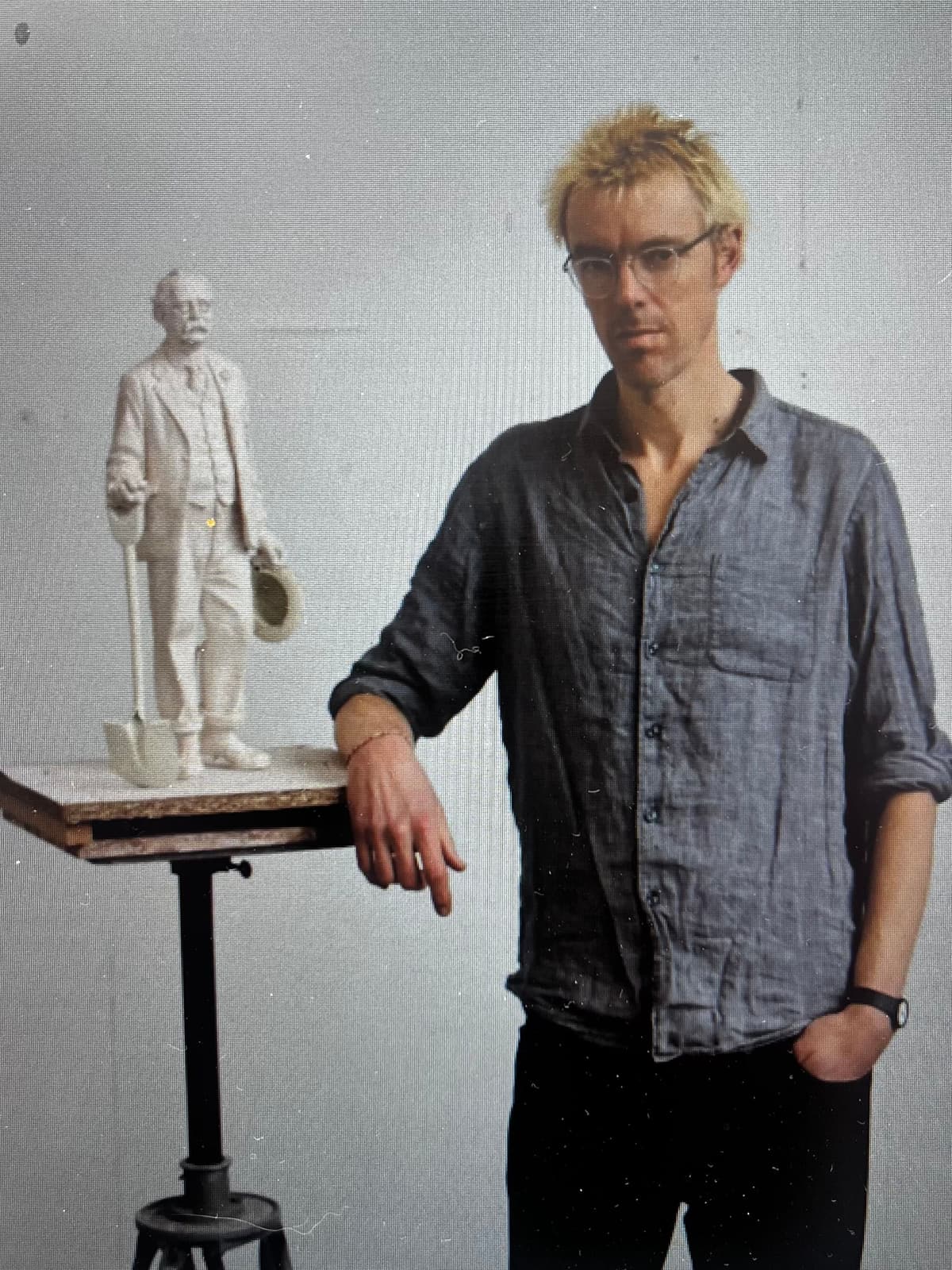 Figurative sculpture demonstration with Ben Twiston Davies