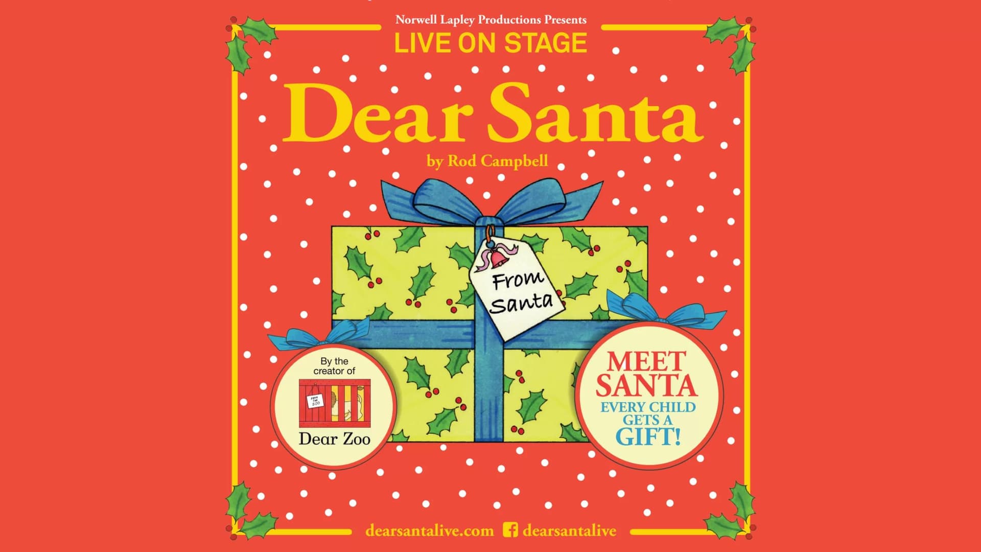 Rod Cambell’s Dear Santa Live!