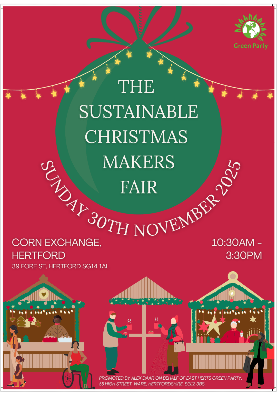 The Sustainable Christmas Makers Fair at the Corn Exchange