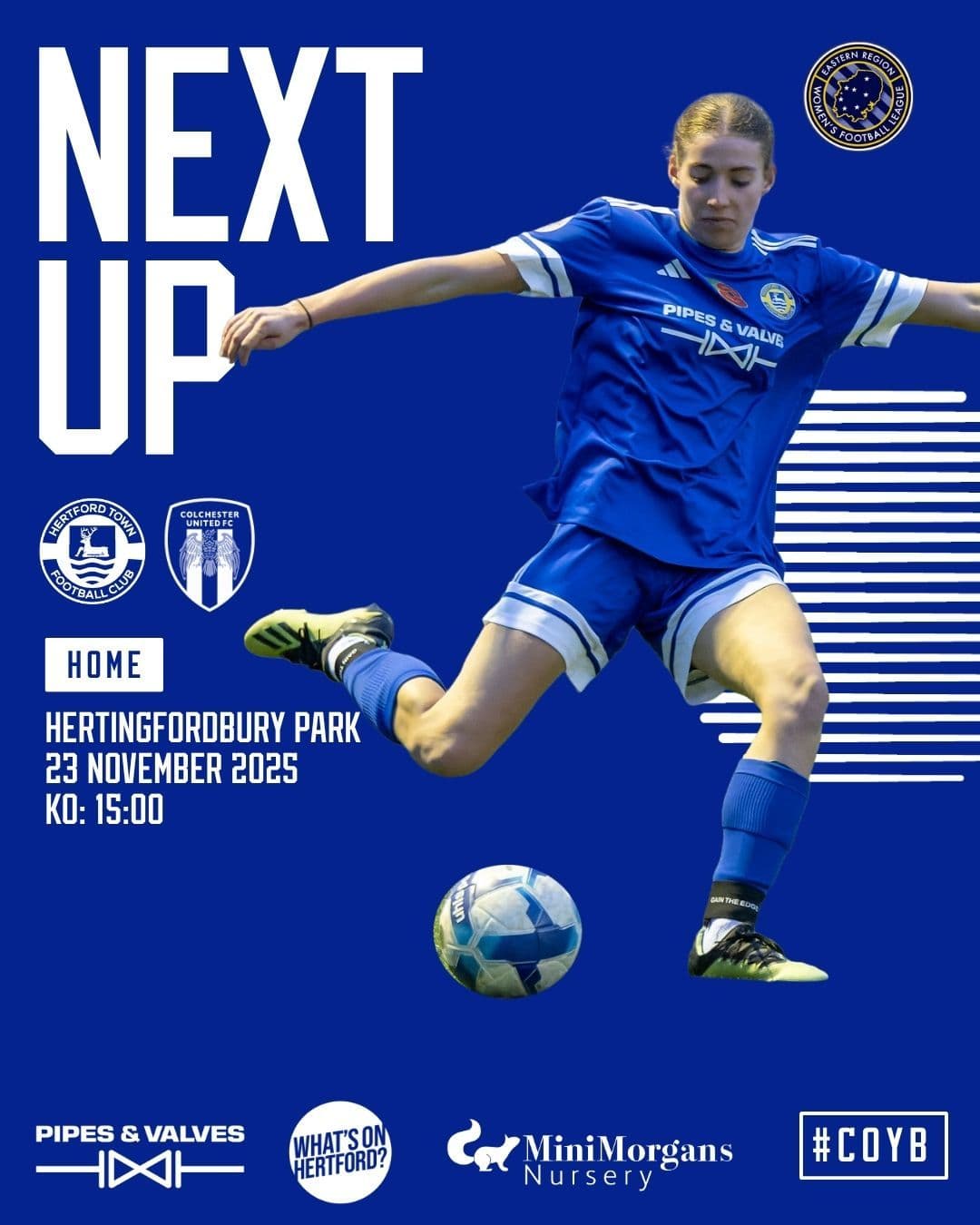 Hertford Town Women v Colchester United