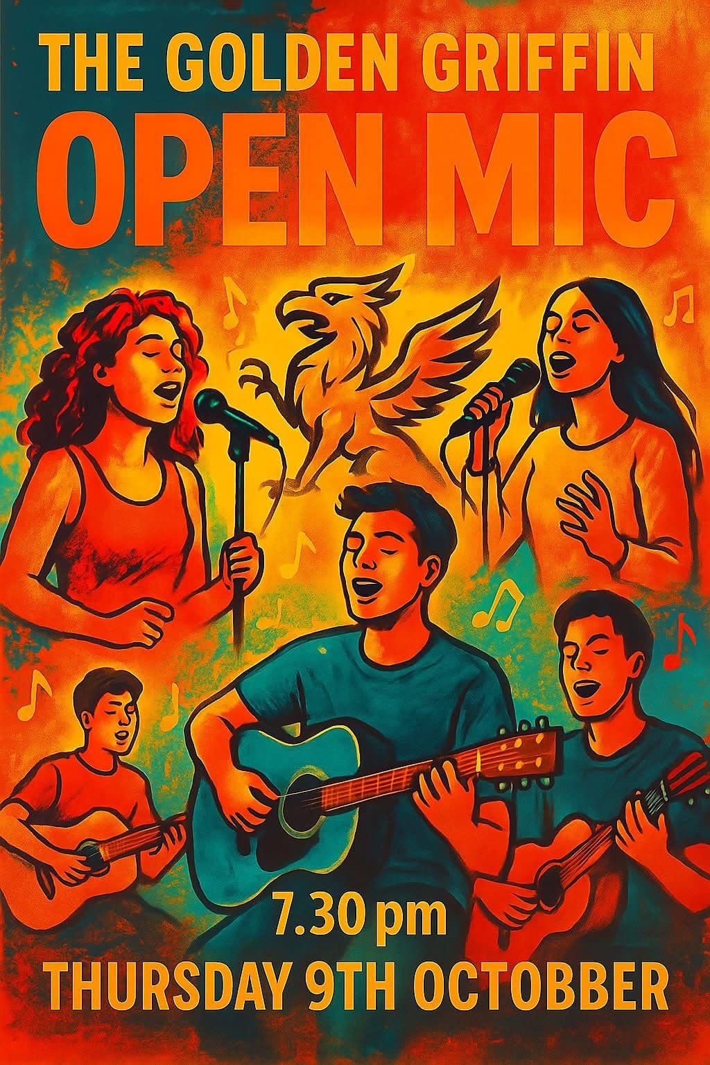 Open Mic at the Golden Griffin