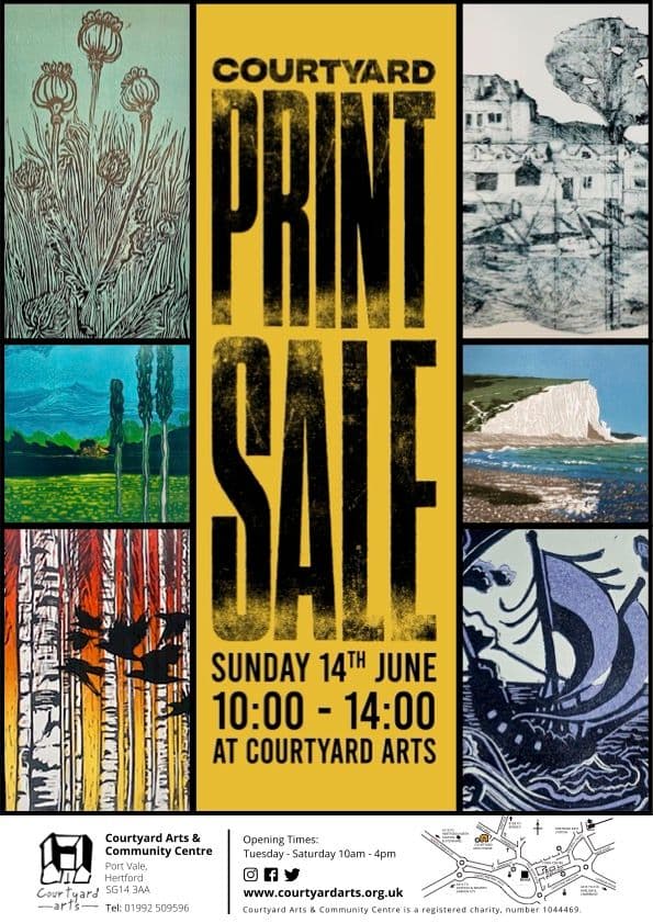 Courtyard Print Sale
