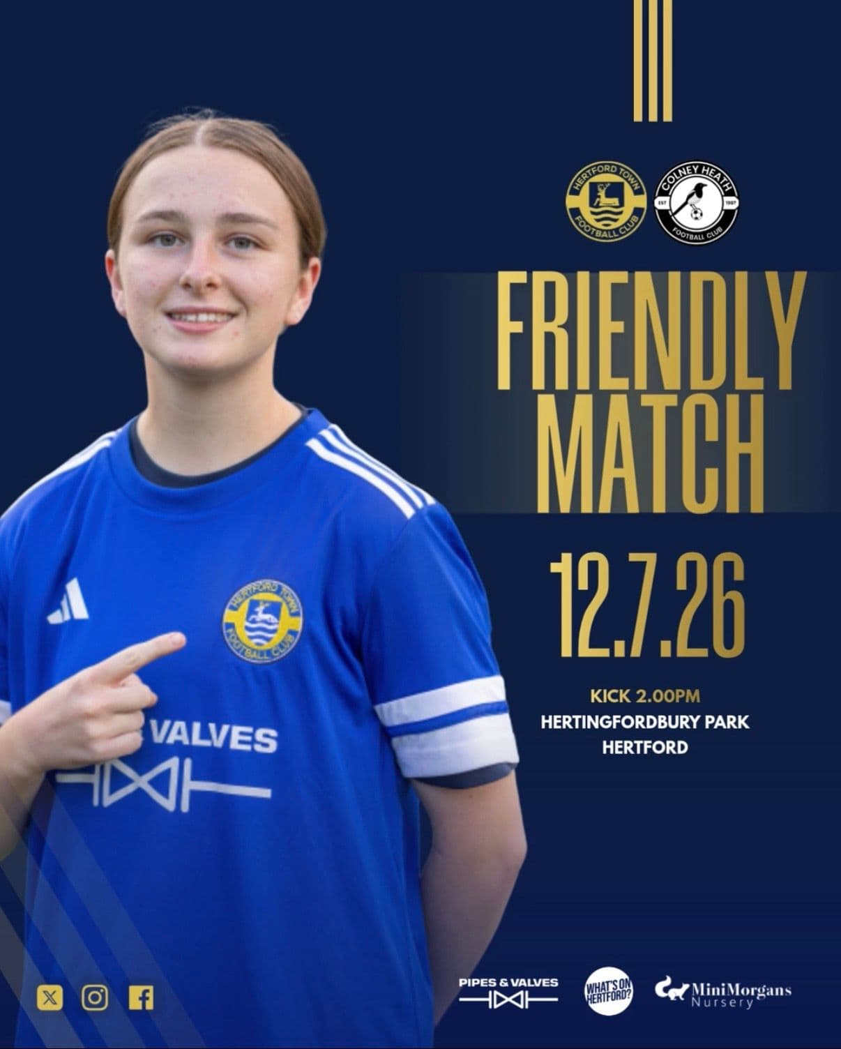 Pre Season Friendly Vs Colney Heath