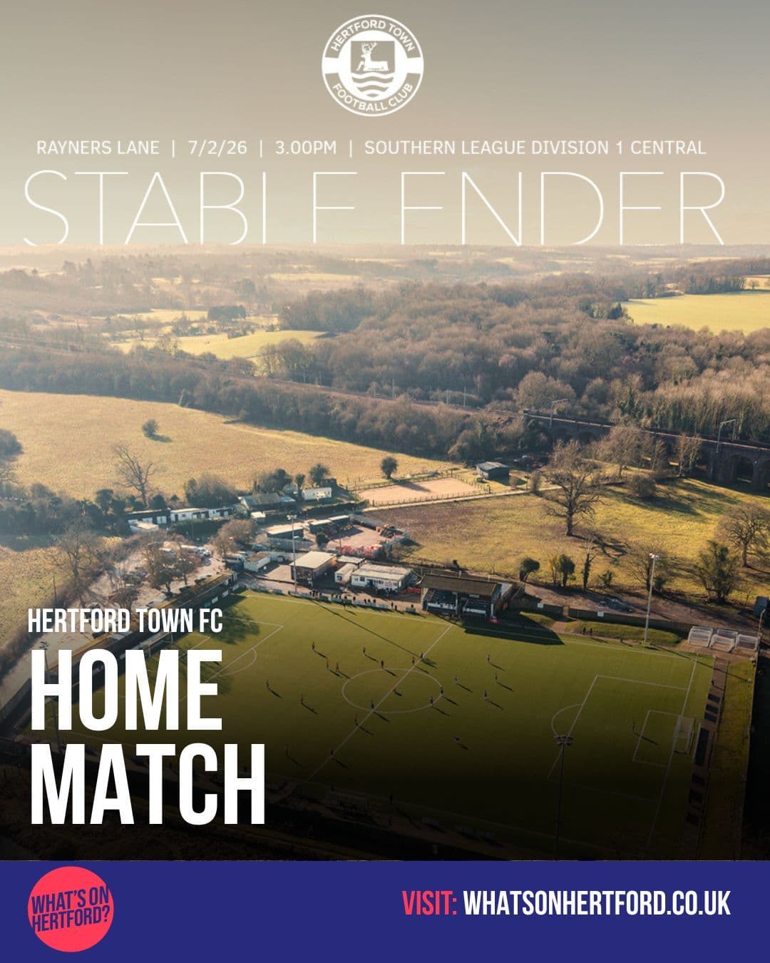 Hertford Town V Rayners Lane