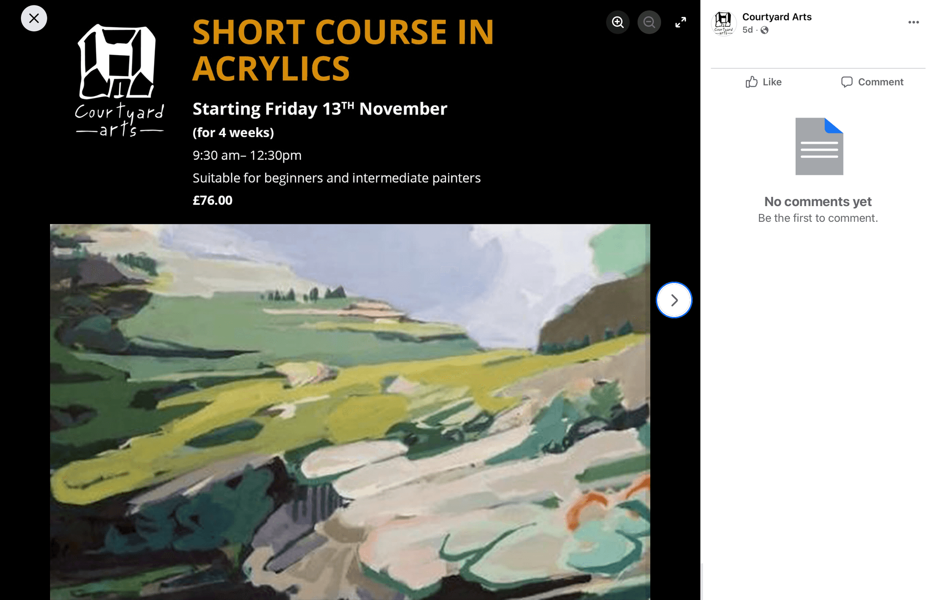 Short course in acrylics