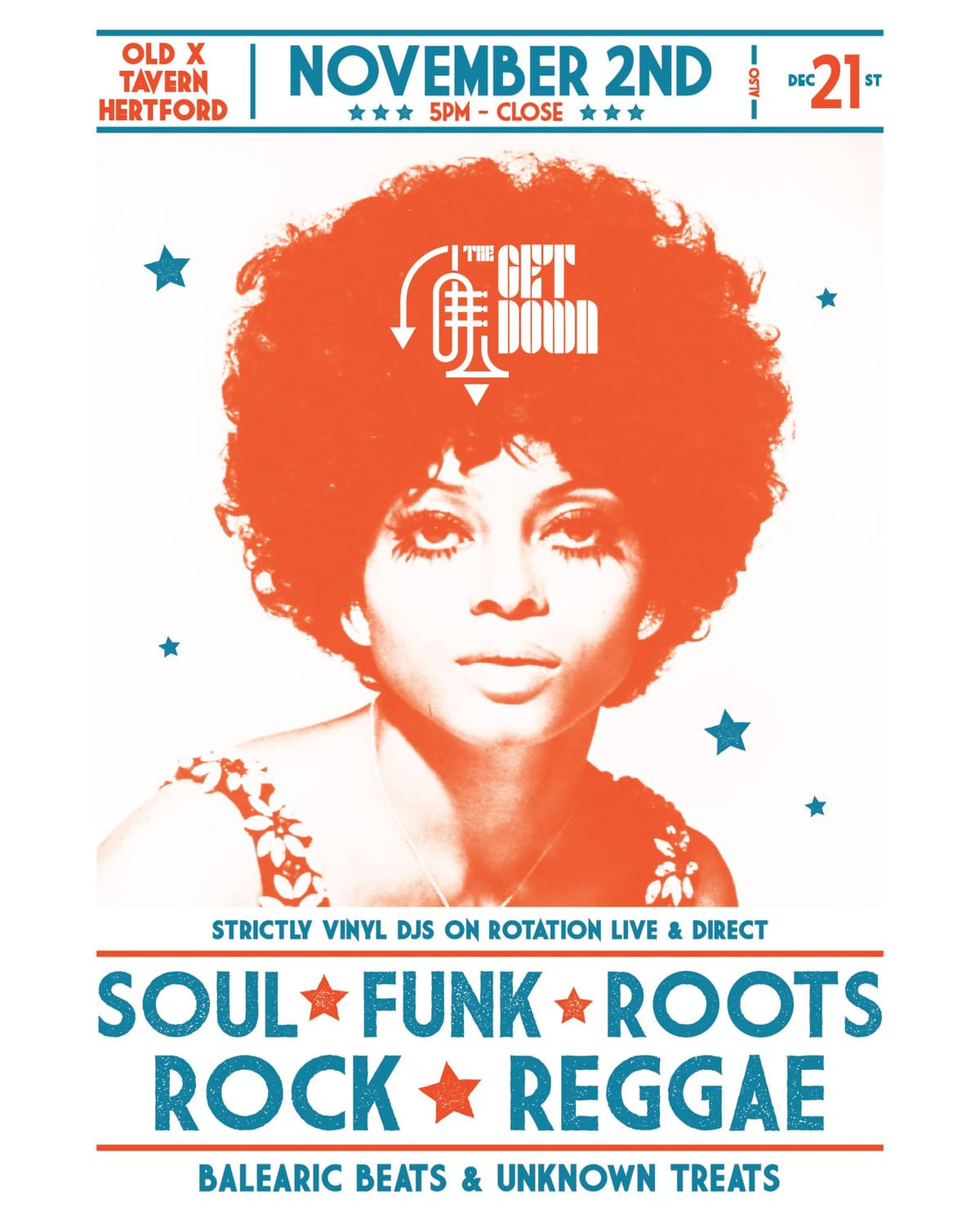 THE GET DOWN - Vinyl DJs at The Old Cross Tavern