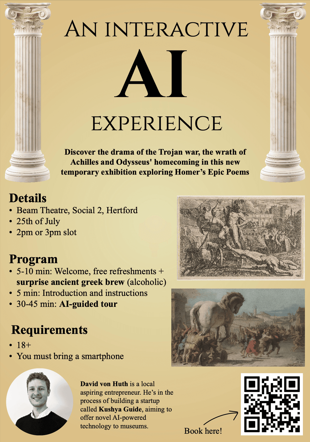 An Interactive AI Experience: Homer's Epic Poems