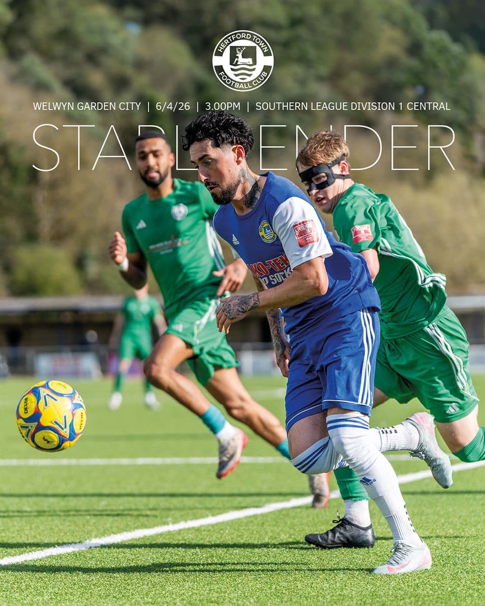 Hertford Town V Welwyn Garden City - battle of the mobile