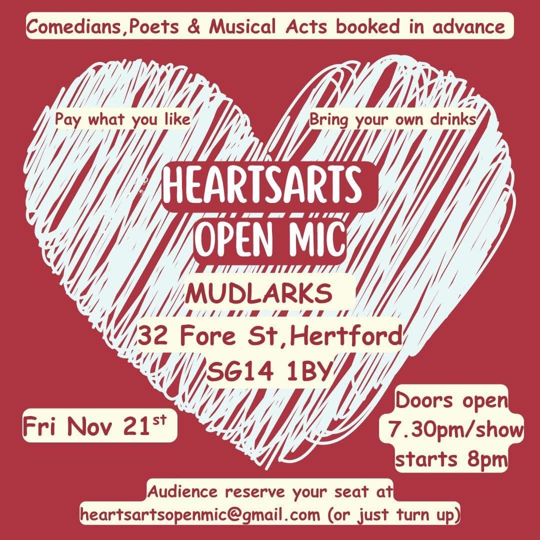 Heartsarts Open Mic