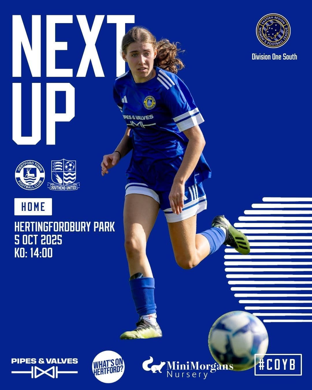Hertford Town Women v Southend United Ladies FC