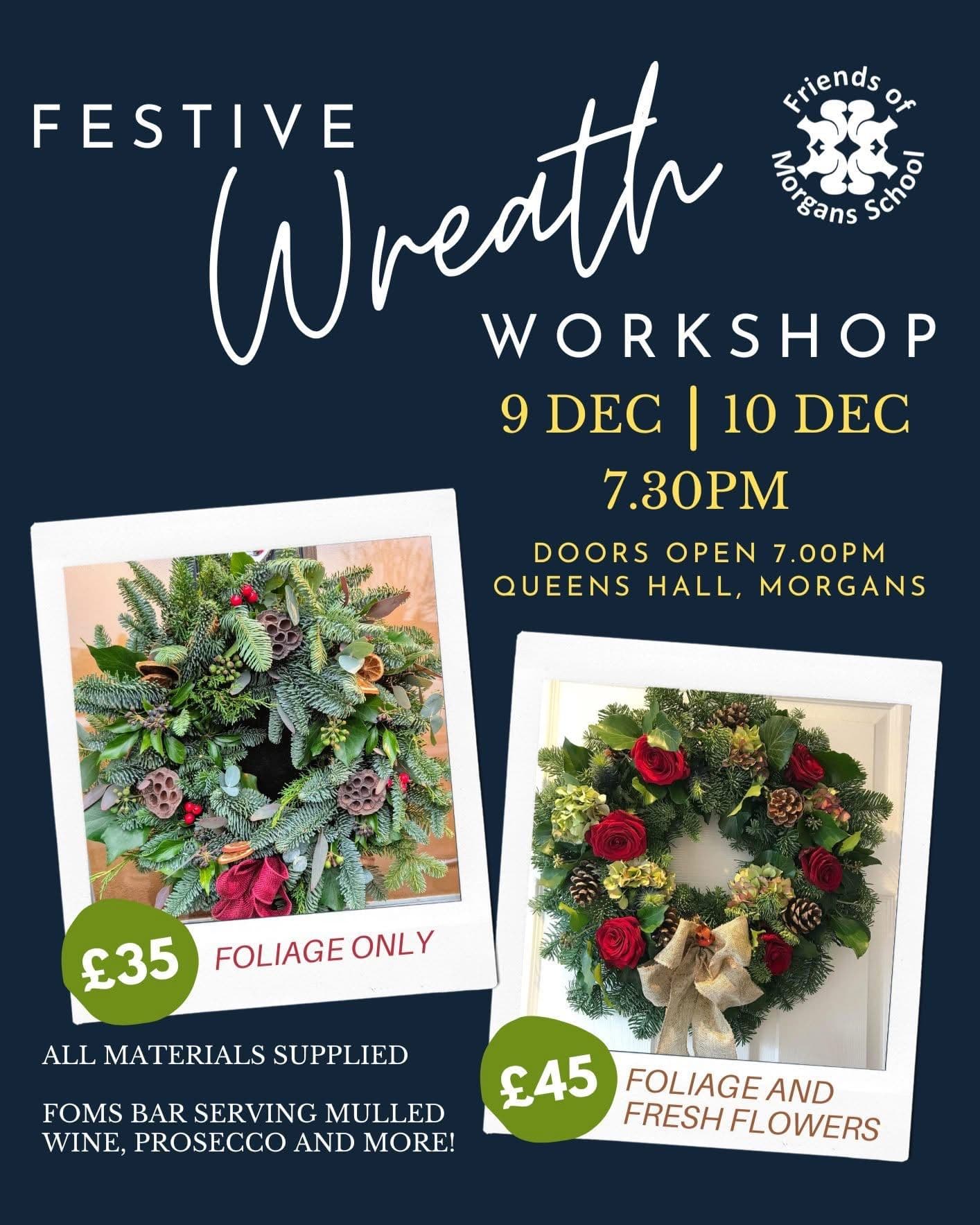 Festive Wreath Workshop