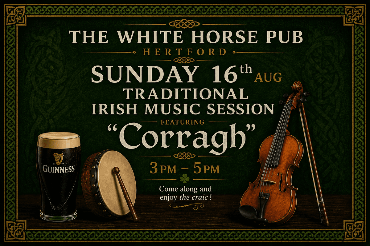 Trad Irish Music Session at The White Horse Pub