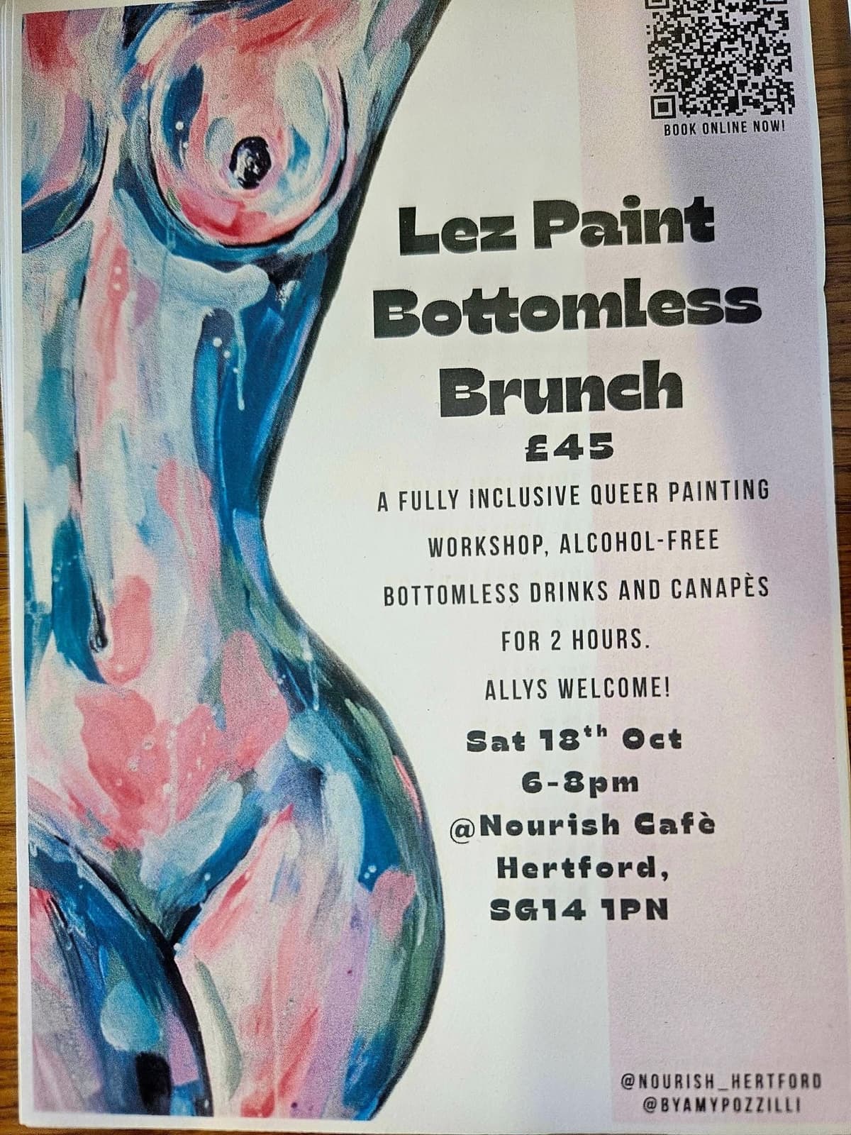 Lez Paint Bottomless Brunch