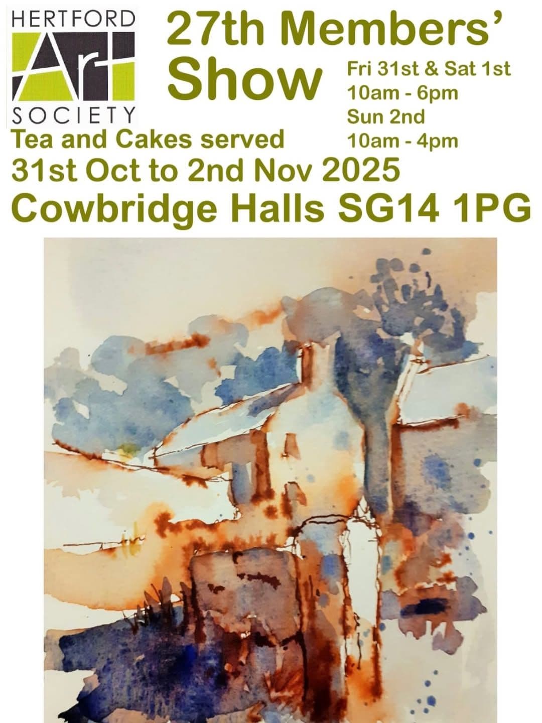Hertford Art Society 27th Members' Show