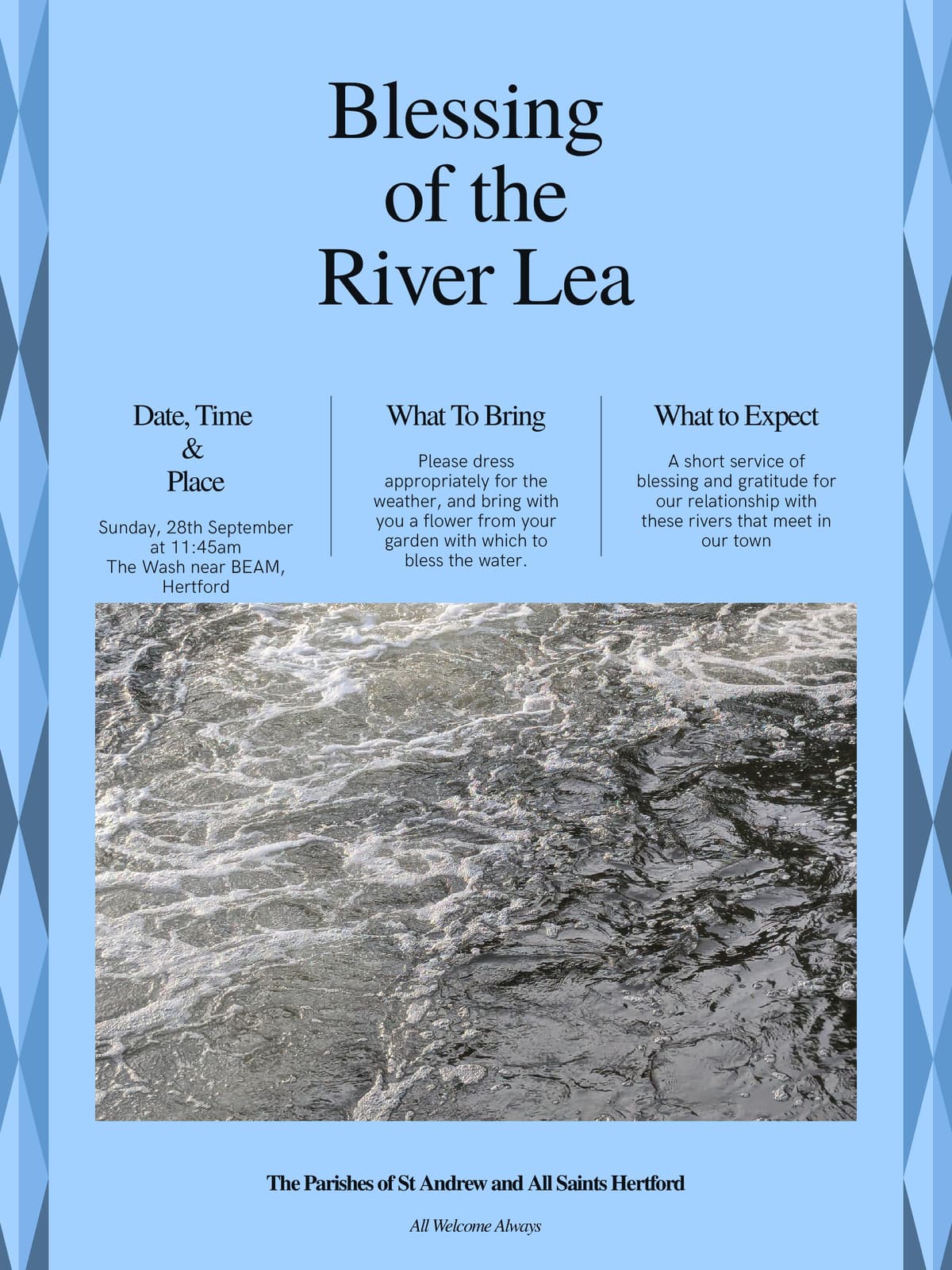 Blessing of the River Lea!