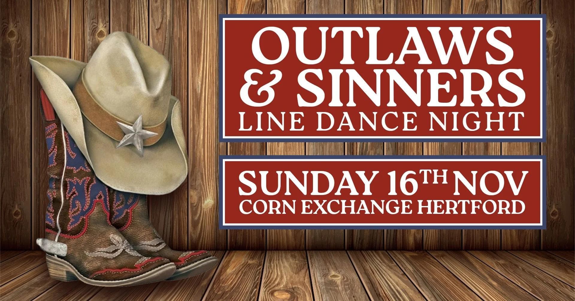 Outlaws and Sinners - Line Dance Night