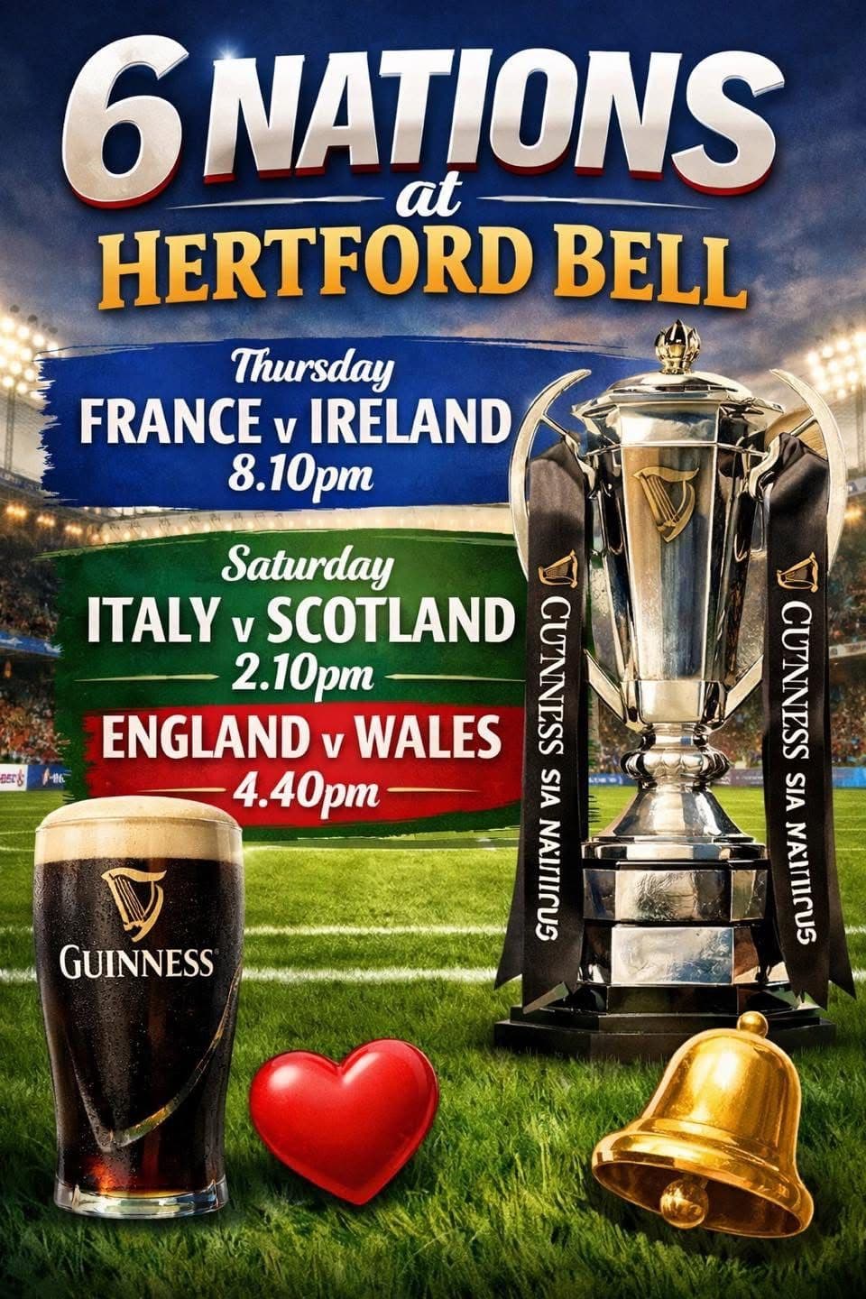 Six Nations at the Bell