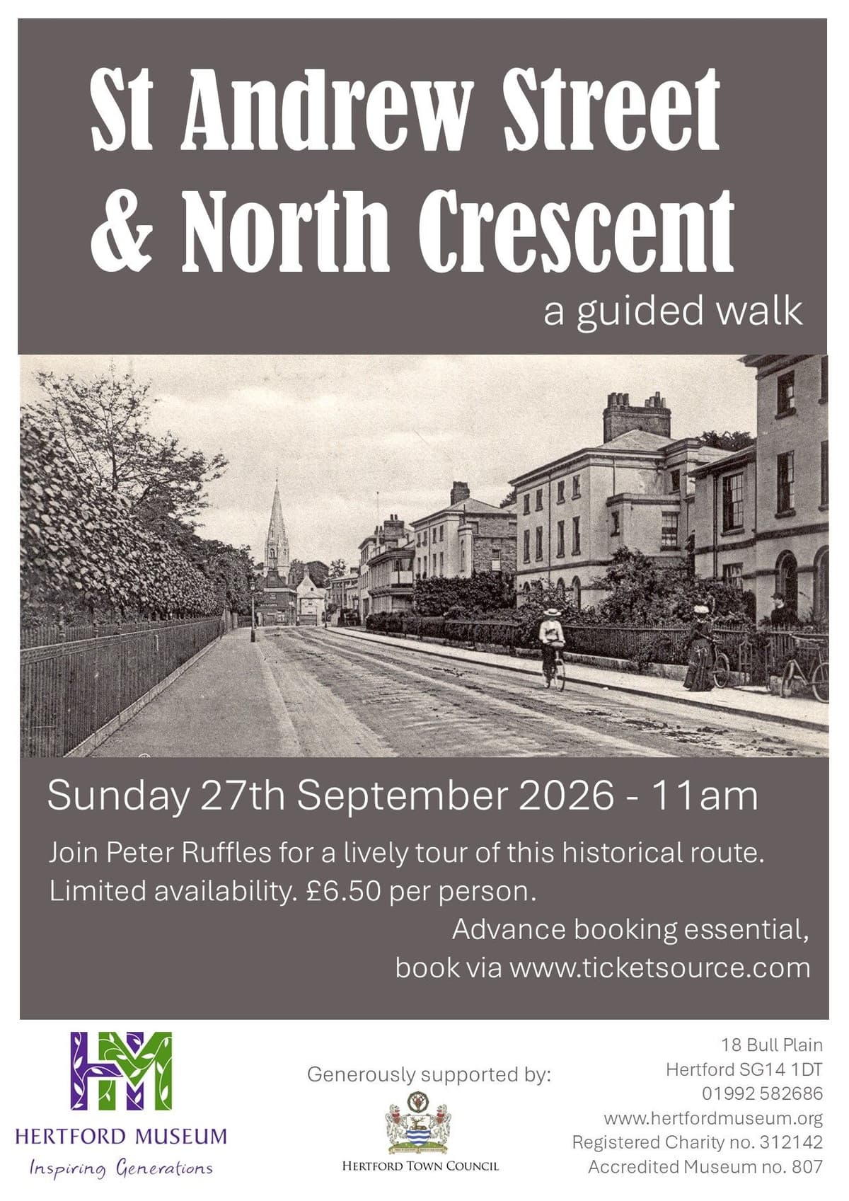 Guided Walk: St Andrew Street and North Crescent