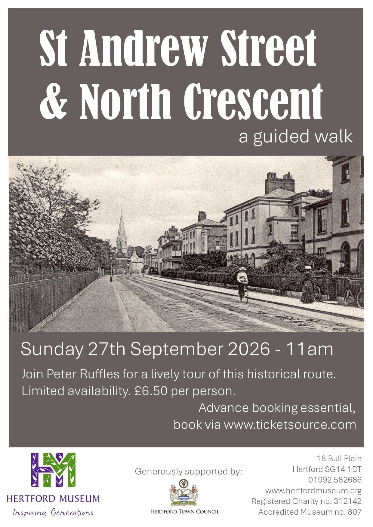 Guided Walk: St Andrew Street and North Crescent
