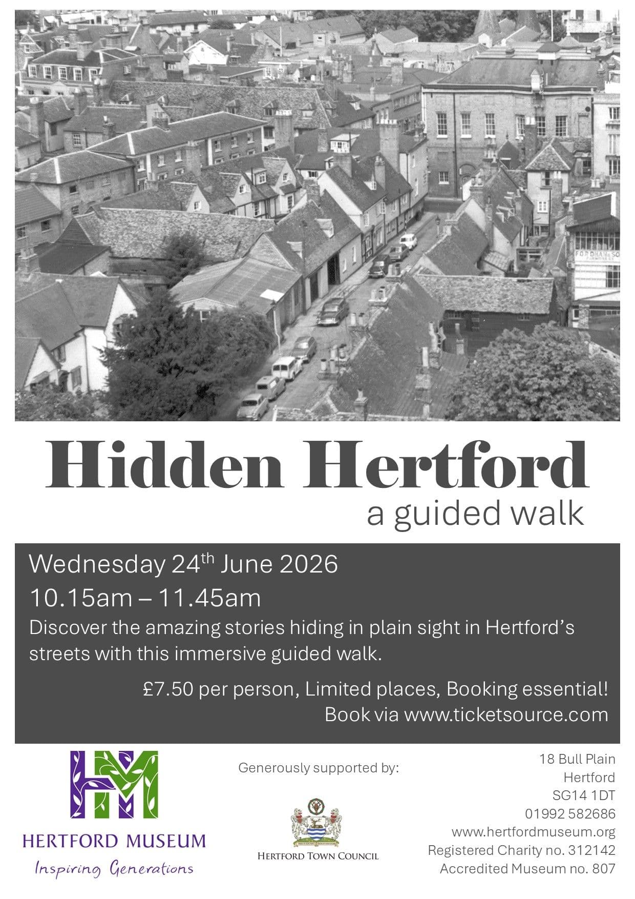 Hidden Hertford - a guided walk