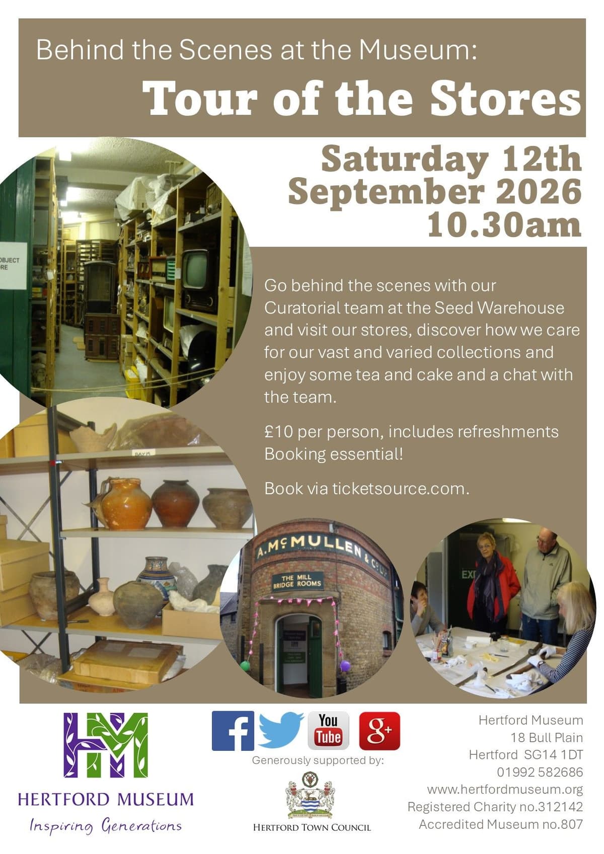 Behind the Scenes at the Museum: Tour of the Stores