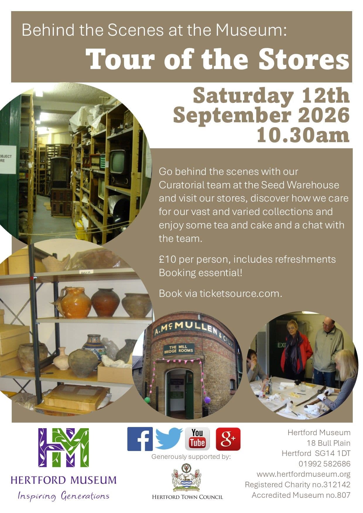 Behind the Scenes at the Museum: Tour of the Stores